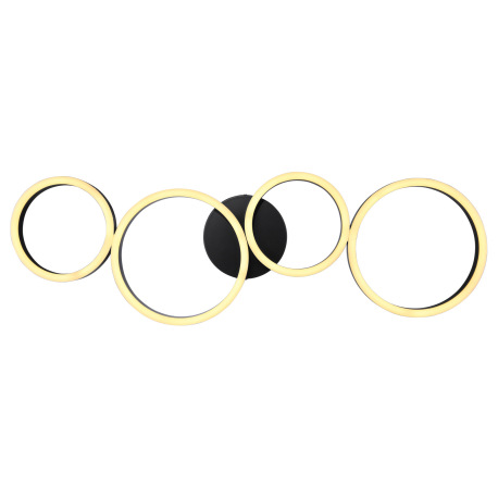 Stropné svietidlo, kov čierny, plast biely, DxŠxV:885x330x65, vrátane 1xLED 35W 230V, 3000lm zdroj, 9