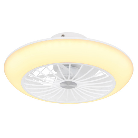 Ventilátor kov biely, plast biely, niekoľko úrovní cez nástenný vypínač, 3 úrovne: svetlo/ventilátor