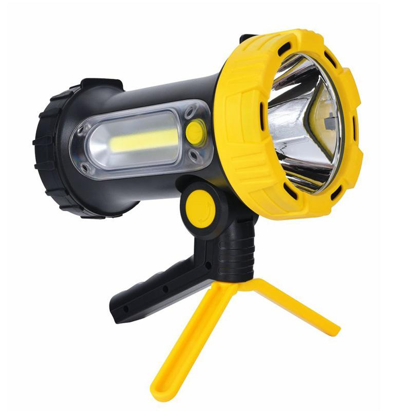 LED ručná nabíjacia baterka + powerbank - FS03R 11