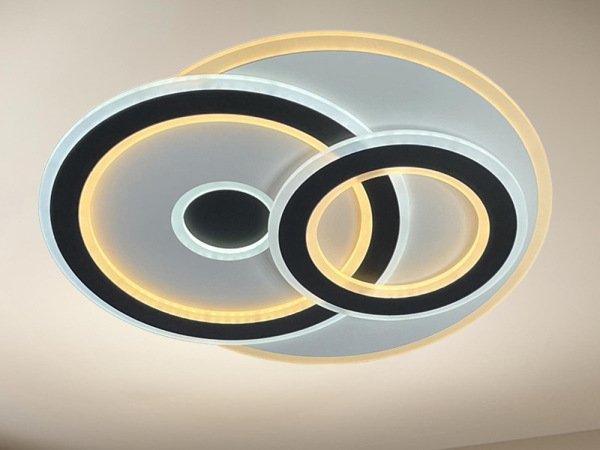 LED stropná lampa + diaľkový ovládač 105W - J1311/WB 13