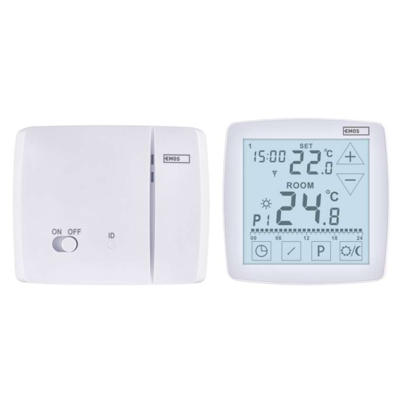 Izbový programovateľný bezdrôtový OpenTherm termostat P56A11 12