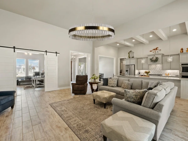 LED krištáľové svietidlo + diaľkový ovládač 55W - J6302/C 7