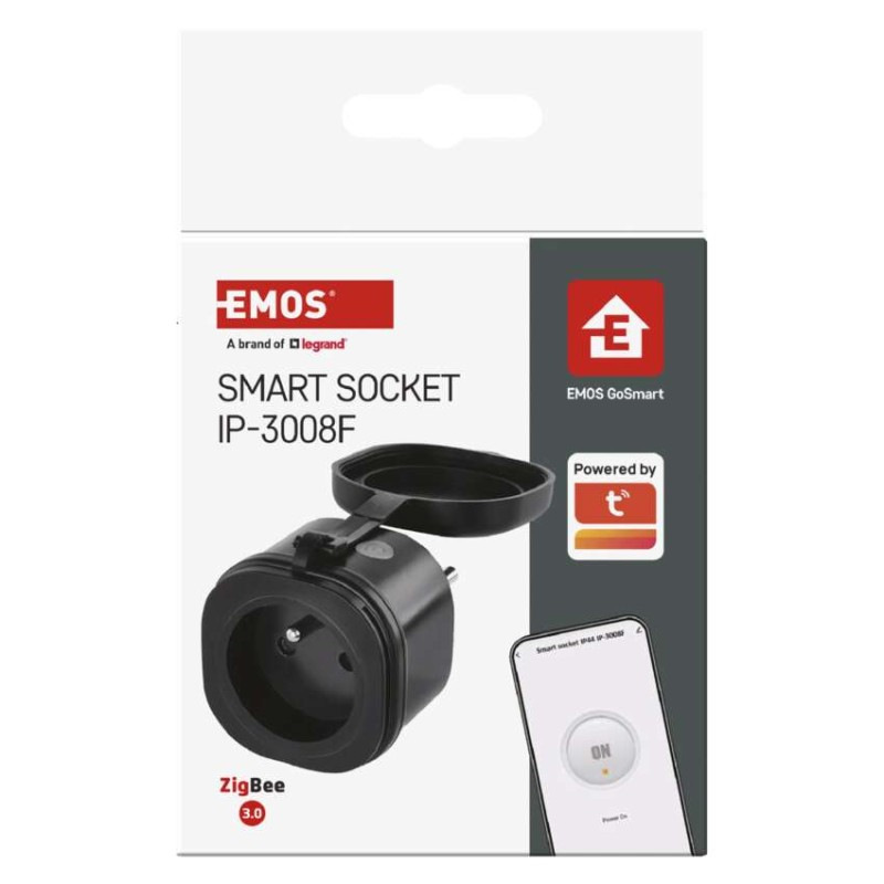 Zásuvka GoSmart Zigbee IP44 IP-3008F 6
