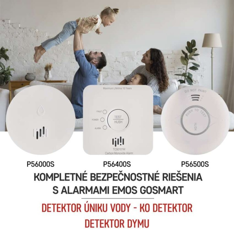 GoSmart Detektor dymu TS380C-HW s WiFi 3