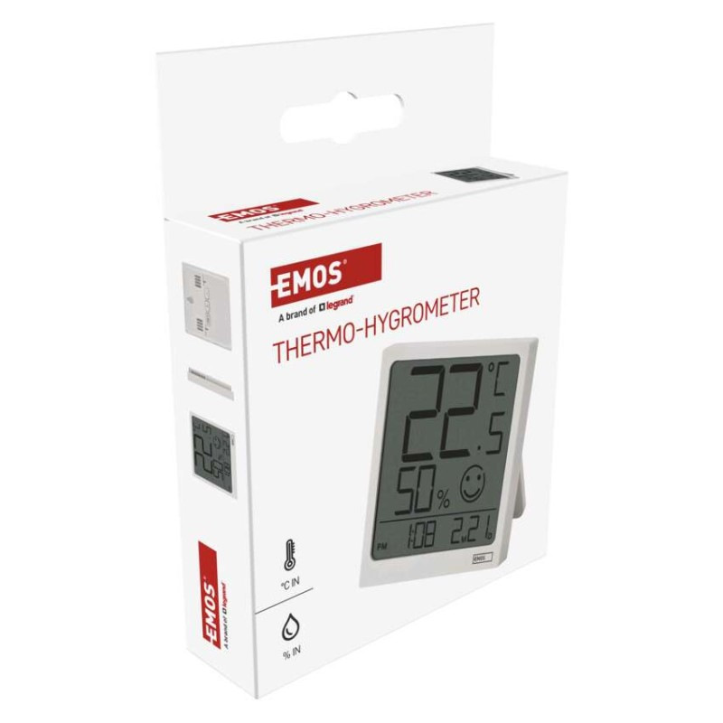 Digitálny teplomer s vlhkomerom E0522 11