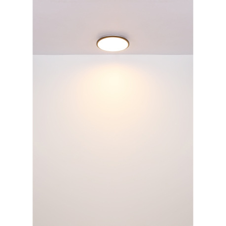 Stropné svietidlo, plast biely, ø: 350 mm, V: 55 mm, vrátane LED 18W 230V, zdroj 2050lm, výstup 950l 5