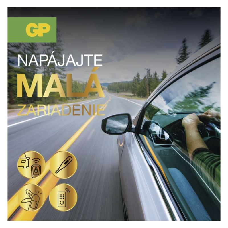 Lítiová gombíková batéria GP CR1225, 1 ks 2