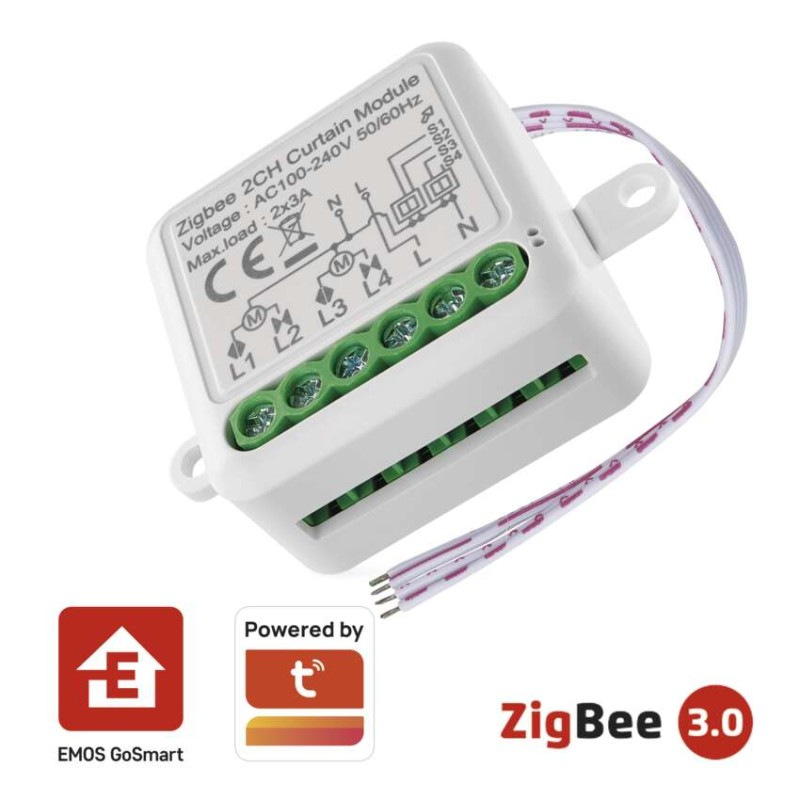 GoSmart modul motora IP-2122CZ, ZigBee, 2-kanálový 14