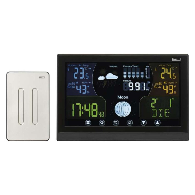 Domáca bezdrôtová meteostanica E6018 8