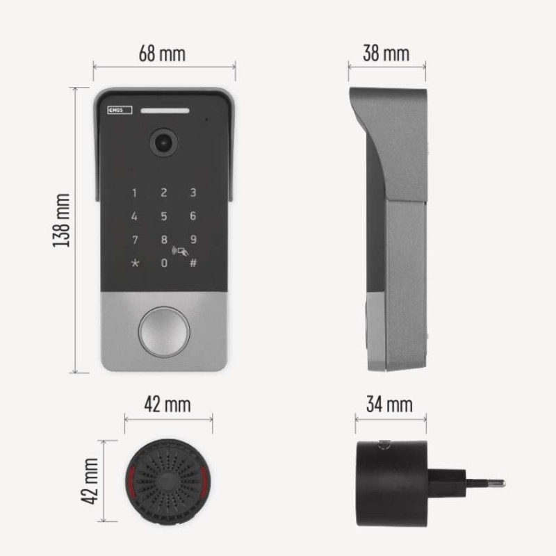 GoSmart videozvonček IP-21PoE 7