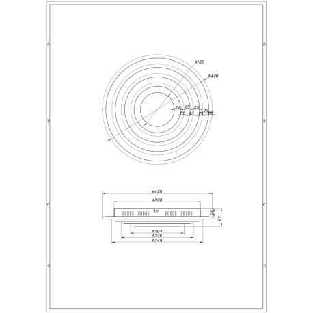 Stropné svietidlo, kov biely, akryl biely, plast pochrómovaný 3D efekt, stmievateľné, niekoľko úrovn 19