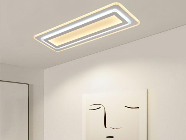 LED stropná lampa s diaľkovým ovládačom 125W - J1344/W 3