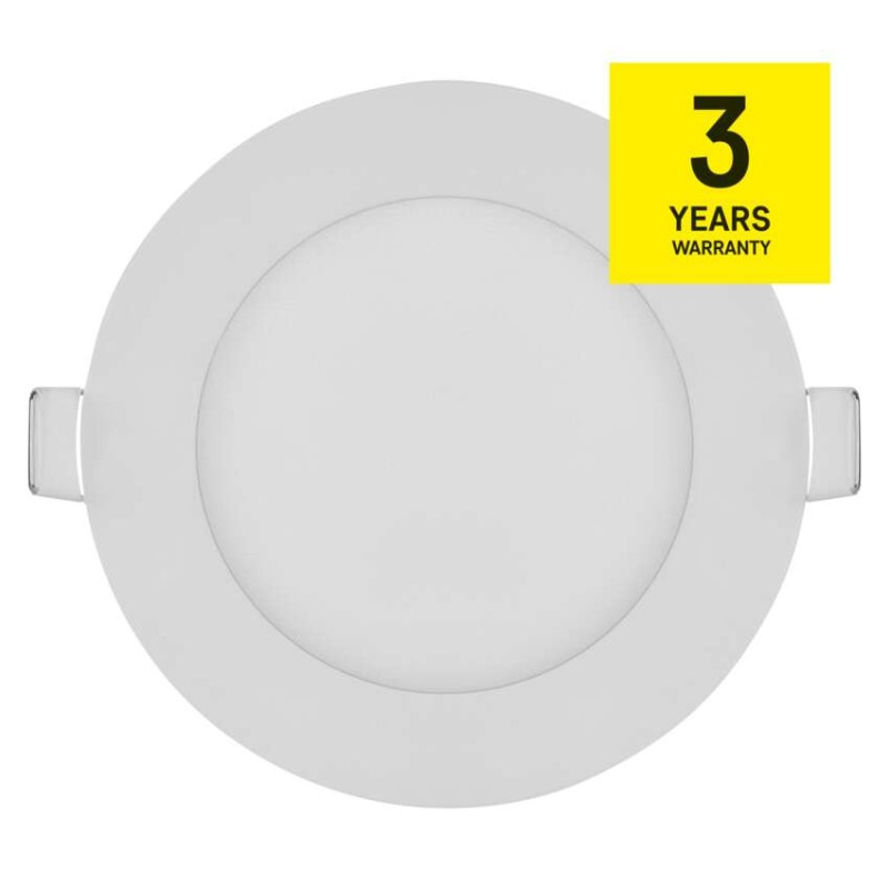 LED vstavané svietidlo NEXXO, kruhové, biely, 7W, teplá biela 12