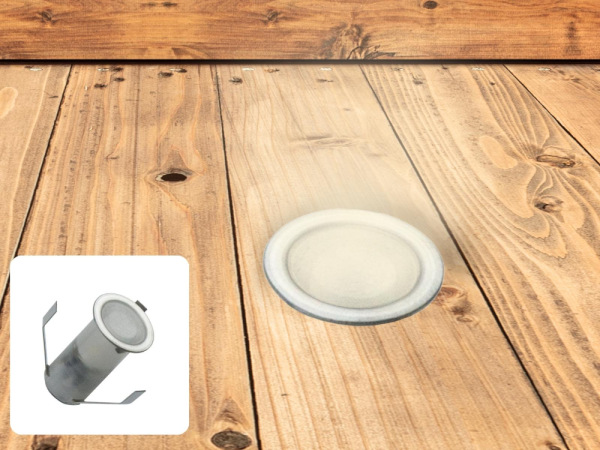 LED vonkajšie podlahové svetlo 0,4W / IP67 FL101 / 2800K - LFL110 3