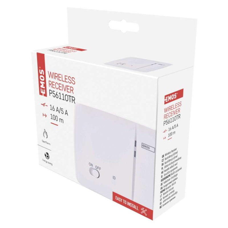 Príjímač pre programovateľný bezdrôtový OpenTherm termostat P5611OT, P56S11, P56A11 1