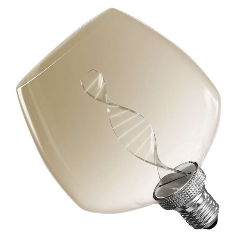 LED žiarovka DECO S123 / E27 / 3,5 W (14 W) / 130 lm / flame 5