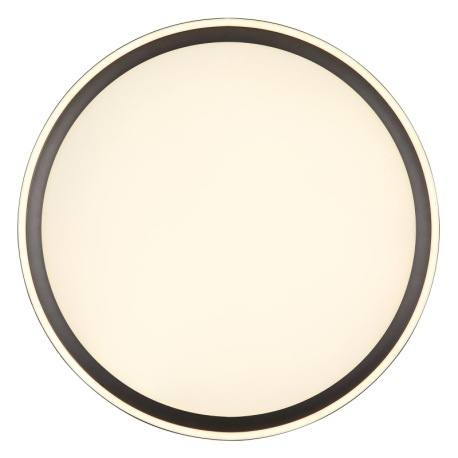 Stropné svietidlo, brúsený hliník sivý, akryl biely, silikón biely, stmievateľné, niekoľko úrovní po 4