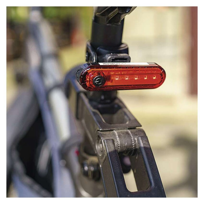 LED predné + zadné nabíjacie svietidlo na bicykel P3923, 90 lm 2