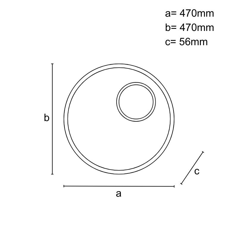 LED svietidlo + diaľkový ovládač 65W - TB1302/WG 7