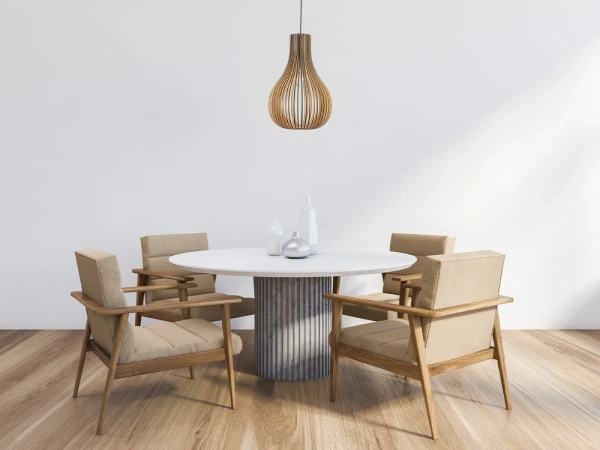 Závesný luster z masívneho dreva E27 / 380 - WRE092 5