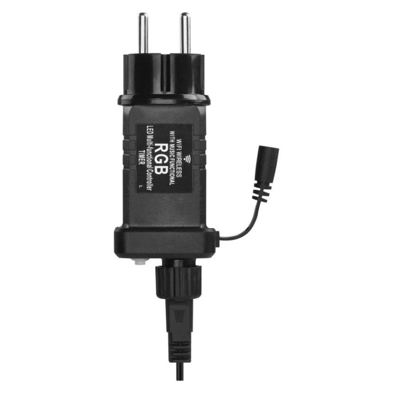 GoSmart LED vianočná reťaz, 12 m, vonkajšia aj vnútorná, RGB, programy, časovač, WiFi 6