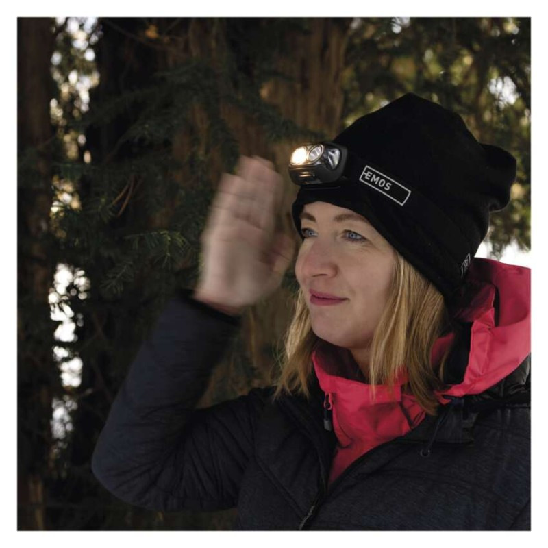 COB LED nabíjacia čelovka P3542, 500 lm, 130 m, Li-pol 1200 mAh 2