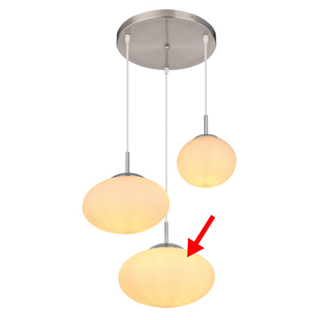 Náhradné sklo pre 15445-3H, veľké