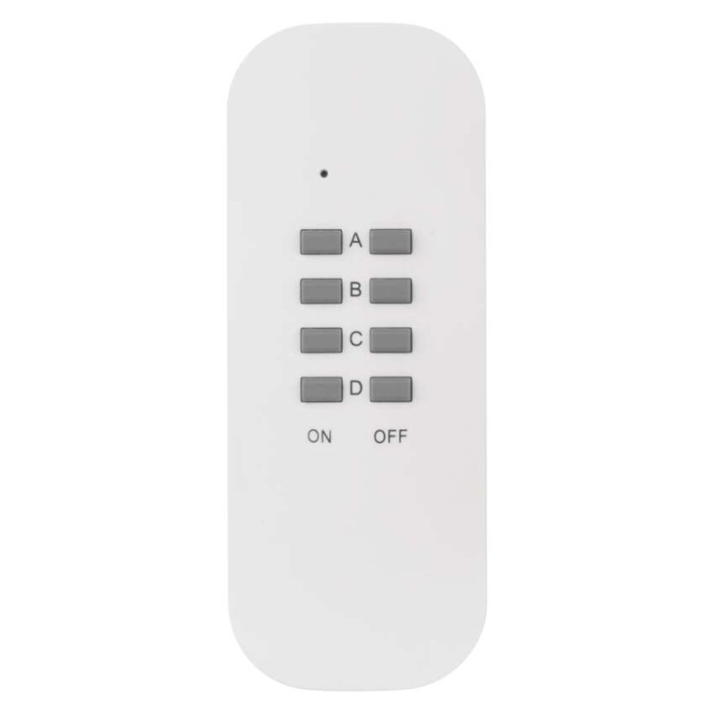 Diaľkovo ovládané zásuvky, biele 8