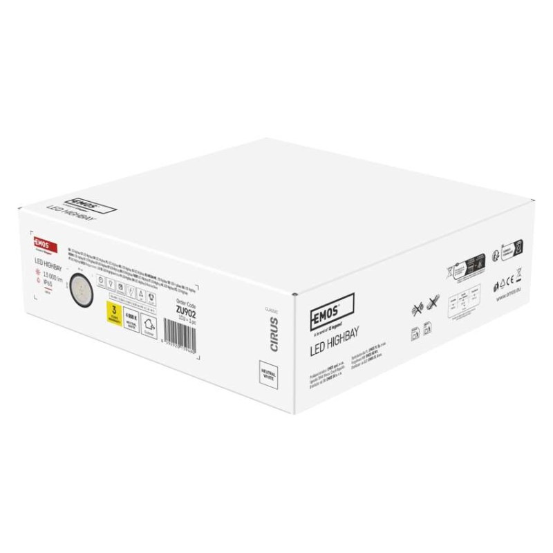 LED priemyselné závesné svietidlo HIGHBAY CIRUS 100W 1