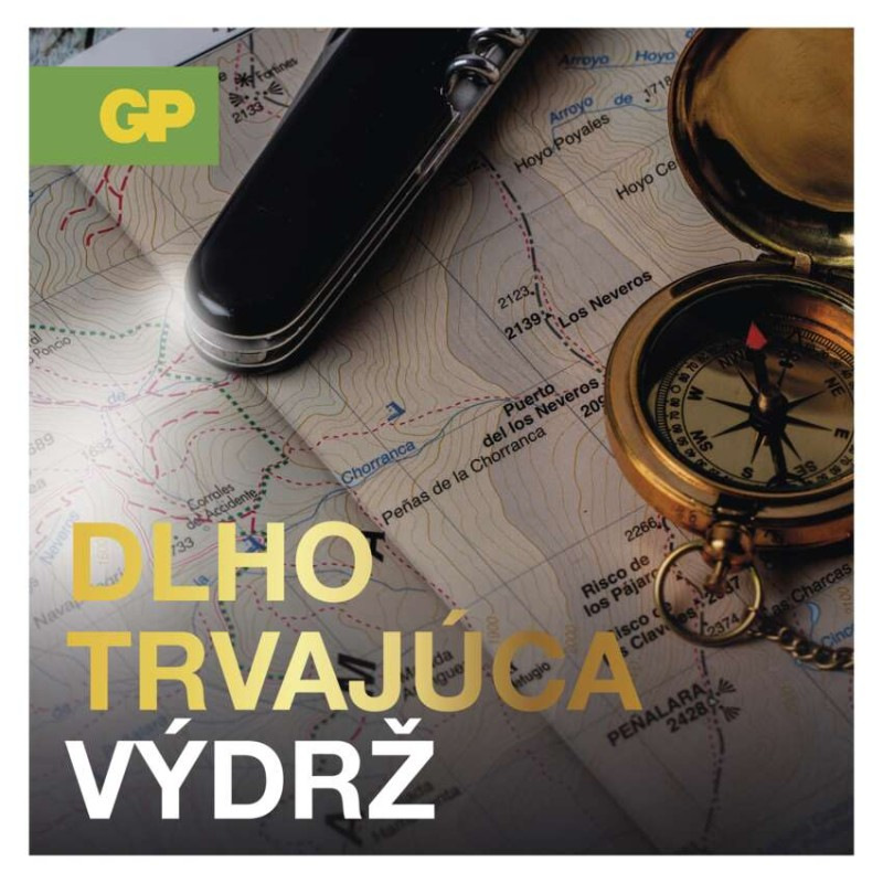 Lítiová gombíková batéria GP CR1225, 1 ks 3