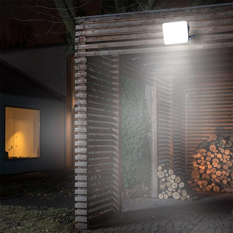 Vonkajší čierny LED reflektor 50W / 4000K - LF7024 6