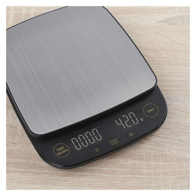 Digitálna kuchynská váha EV029 s časovačom, čierna 14