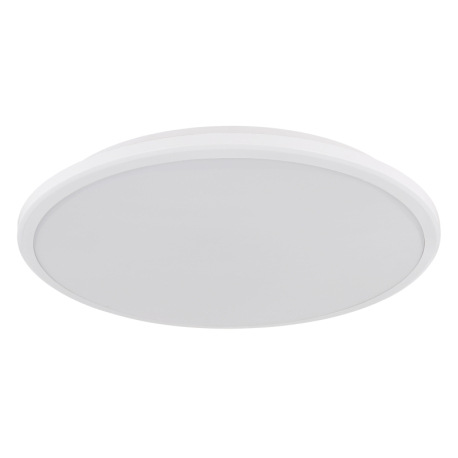 Stropné svietidlo, plast biely, ø: 350 mm, V: 55 mm, vrátane LED 18W 230V, zdroj 2050lm, výstup 950l 2