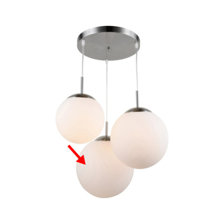 Náhradné sklo pre 1581-3, ø25cm