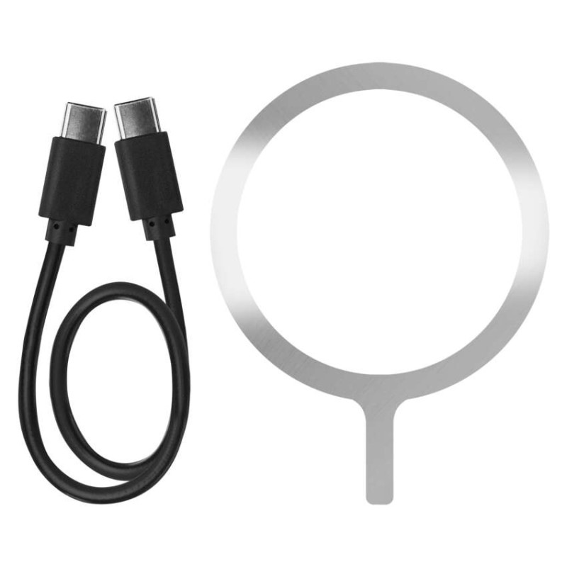 Power bank EMOS WI 521, 5 000 mAh, 20 W+Wireless, čierny 8