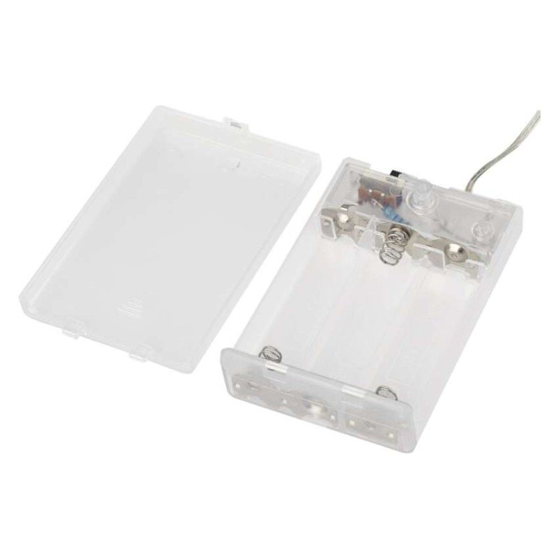 LED girlanda - kamienky, 1,2 m, 3x AA, vnútorné, teplá biela, časovač 8