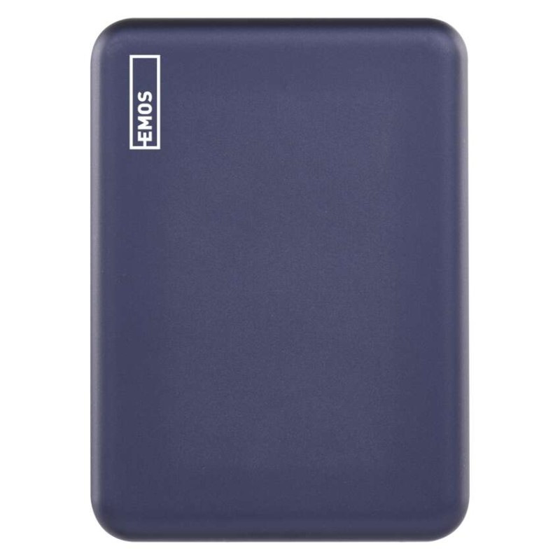 Power bank EMOS WI 522, 5 000 mAh, 20 W+Wireless, modrá 9