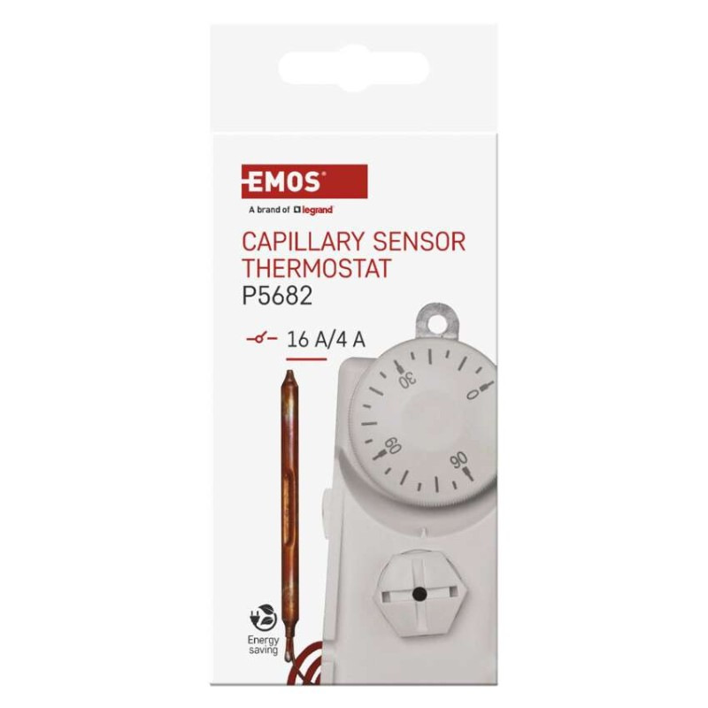 Príložný manuálny kapilárový termostat P5682 8