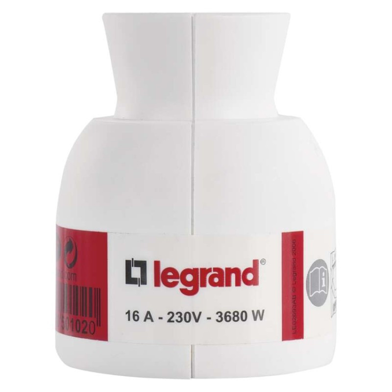 Legrand zásuvka, biela 2