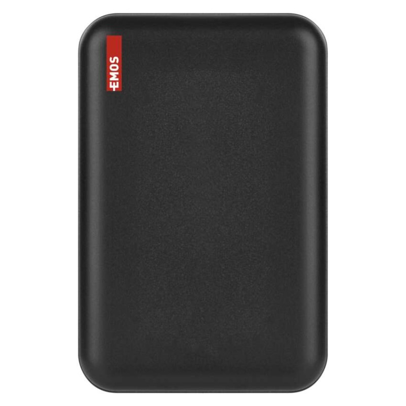 Power bank EMOS WI 521, 5 000 mAh, 20 W+Wireless, čierny 3