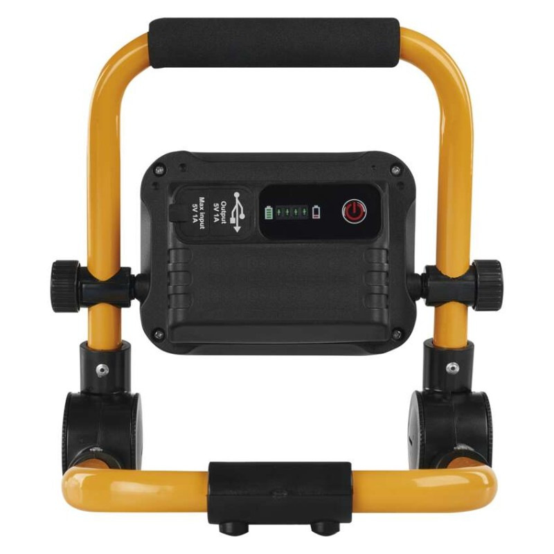 LED reflektor ACCO nabíjací prenosný, 10 W studená biela 2