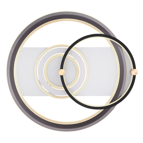 Stropné svietidlo, kov biely, čierny a sivý, akryl opál, stmievateľné, viackrokové ovládanie cez nás 17