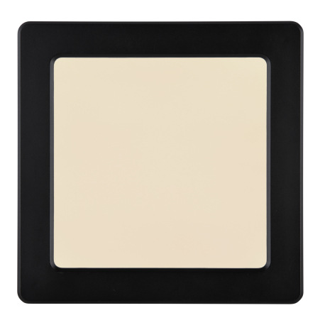 Stropné svietidlo, plast čierny, plast biely, zmena farby svetla prepínačom, fixácia farby, DxŠxV:16 15