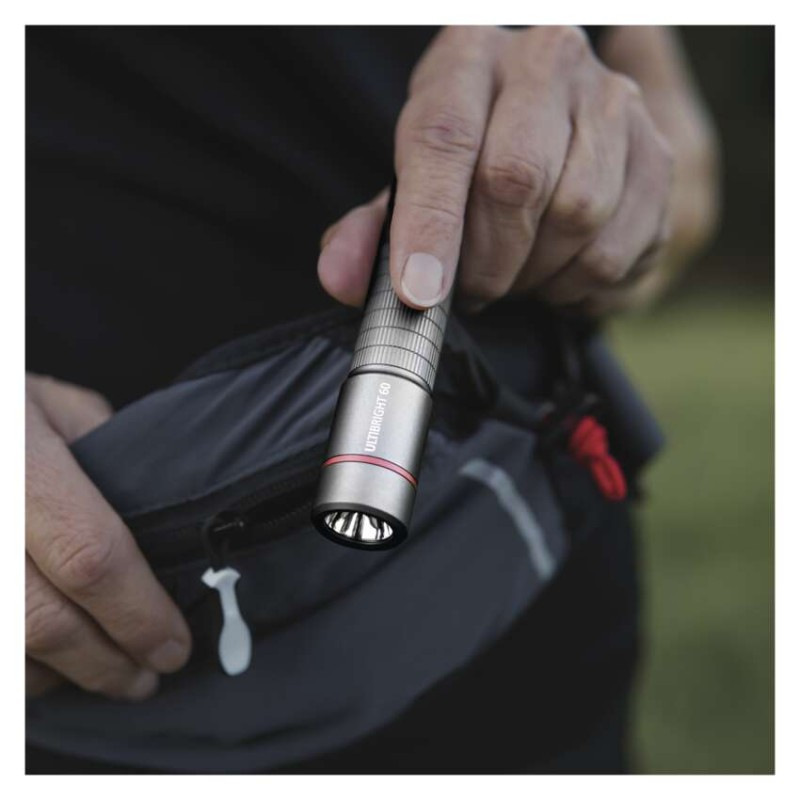 CREE LED kovové svietidlo Ultibright 60, 170lm, 1xAA 3