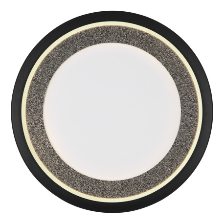 Stropné svietidlo kov biely, akryl zrkadlový, hliník čierny, stmievateľné, niekoľko úrovní pomocou n 3