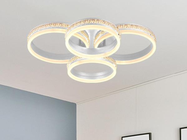 LED stropné svietidlo s diaľkovým ovládačom 150W - J3354/W 4