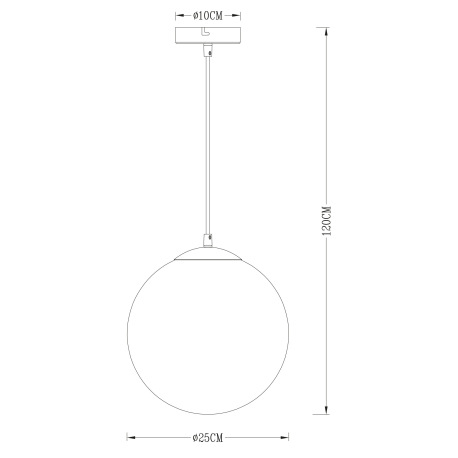 Závesné svietidlo, kov zlatý, sklo priehľadné zlaté, Ø250, V:1200, bez žiarovky 1xE27, max. 40W 230V 11