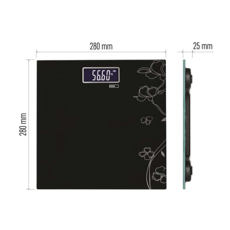 Digitálna osobná váha EV106