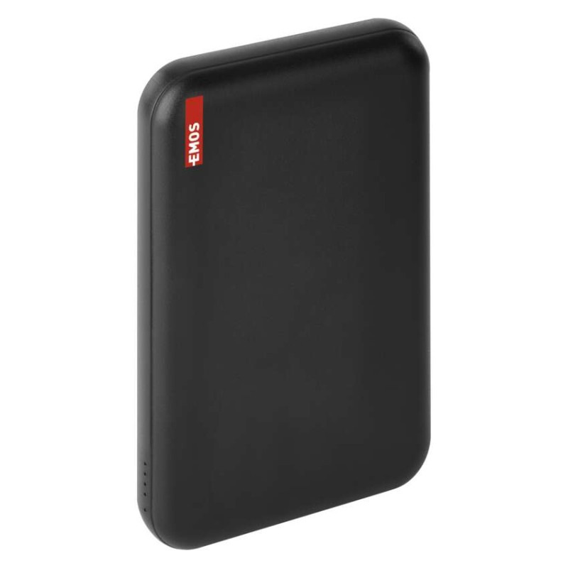 Power bank EMOS WI 521, 5 000 mAh, 20 W+Wireless, čierny 7