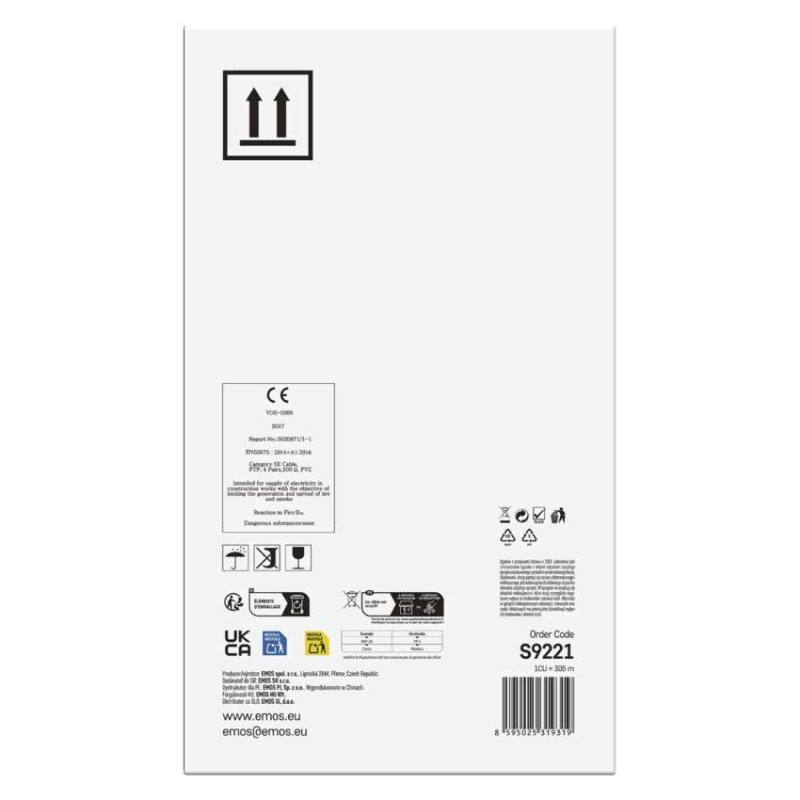 Datový kábel FTP 5E, 305m 6